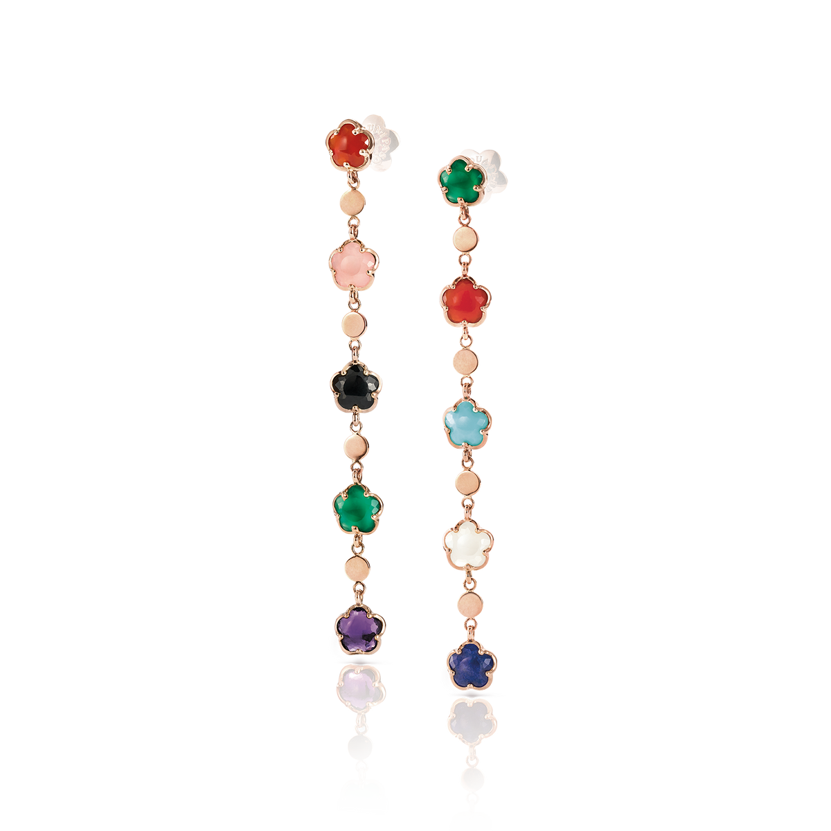 Figlia Dei Fiori Earrings - Rose Gold