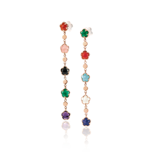 Figlia Dei Fiori Earrings - Rose Gold