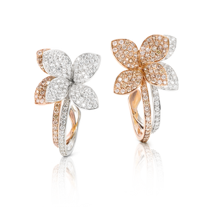 Petit Garden Libellule Earrings - Mixed Gold