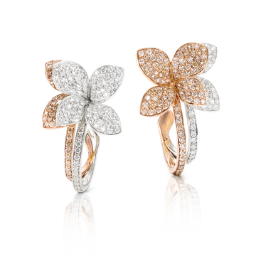 Petit Garden Libellule Earrings - Mixed Gold