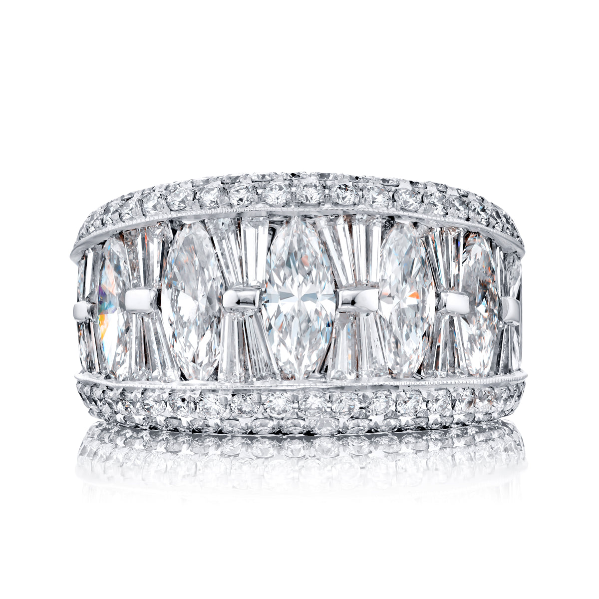 JB Star Platinum Diamond Ring - 1937/036