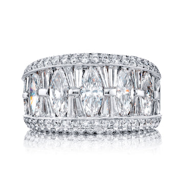 JB Star Platinum Diamond Ring - 1937/036