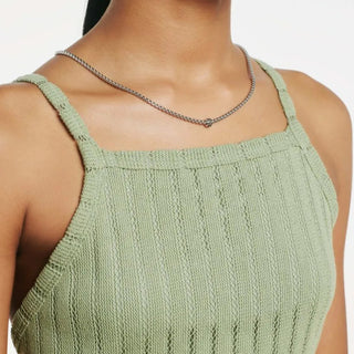 Necklace with diamond pave thumbnail