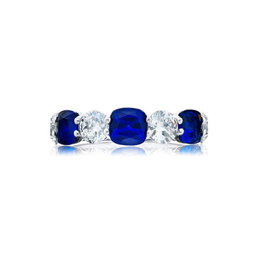 JB Star Platinum Sapphire and Diamond Ring - 2621/042