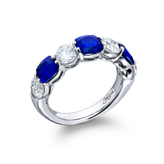JB Star Platinum Sapphire and Diamond Ring - 2621/042 thumbnail