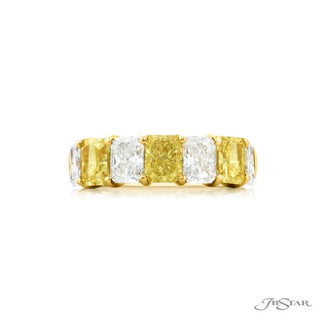 JB Star Fancy Yellow & White Diamond Band - 3426/001 thumbnail