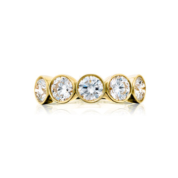 JB Star 18K Yellow Gold Diamond Ring - 3636/012