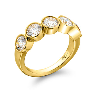 JB Star 18K Yellow Gold Diamond Ring - 3636/012 thumbnail