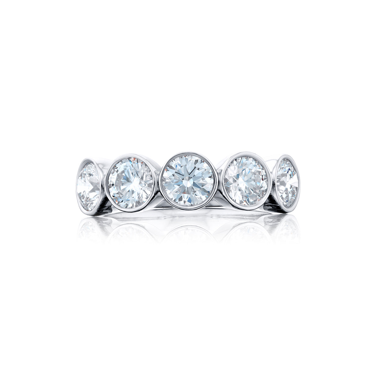 JB Star Platinum Diamond Ring - 3636/017