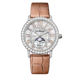 Blancpain Ladybird Colors Phases de Lune Nude Moka White Gold - 3662E-1954-55A thumbnail