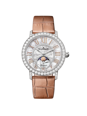 Blancpain Ladybird Colors Phases de Lune Nude Moka White Gold - 3662E-1954-55A