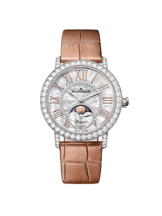 Blancpain Ladybird Colors Phases de Lune Nude Moka White Gold - 3662E-1954-55A thumbnail