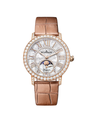 Blancpain Ladybird Colors Phases de Lune Nude Moka Red Gold - 3662F-2954-55A