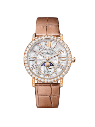 Blancpain Ladybird Colors Phases de Lune Nude Moka Red Gold - 3662F-2954-55A thumbnail