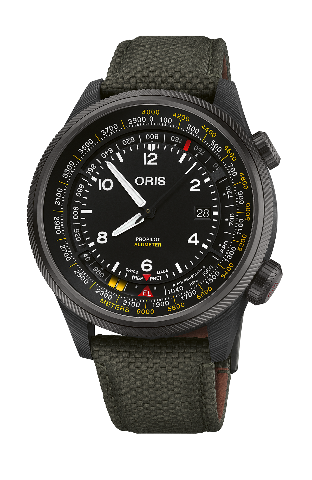 Oris ProPilot Altimeter - METER SCALE 47.00 mm - 01 793 7775 8764-Set