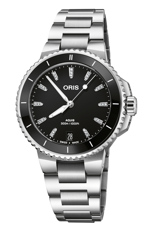 Oris Aquis Date Diamonds 36.50 mm - 01 733 7792 4194-07 8 19 05P