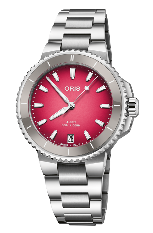 Oris Aquis Date Taste of Summer 36.50 mm - 01 733 7792 4158-07 8 19 05P