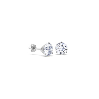 Diamond Stud Earrings .25-3.0 CTW thumbnail