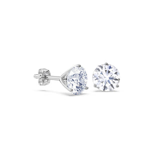 Diamond Stud Earrings .25-3.0 CTW thumbnail