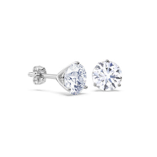 Diamond Stud Earrings .25-3.0 CTW thumbnail