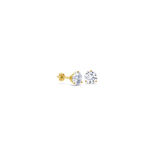 Diamond Stud Earrings .25-3.0 CTW thumbnail