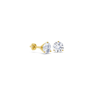 Diamond Stud Earrings .25-3.0 CTW thumbnail