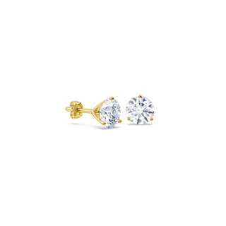 Diamond Stud Earrings .25-3.0 CTW thumbnail