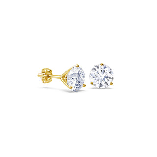 Diamond Stud Earrings .25-3.0 CTW thumbnail