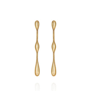 Fluid Gold Earrings