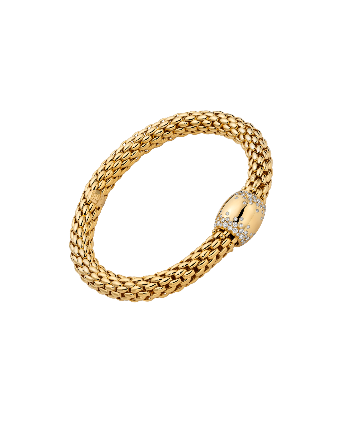 Flex'it bracelet with diamond pavé