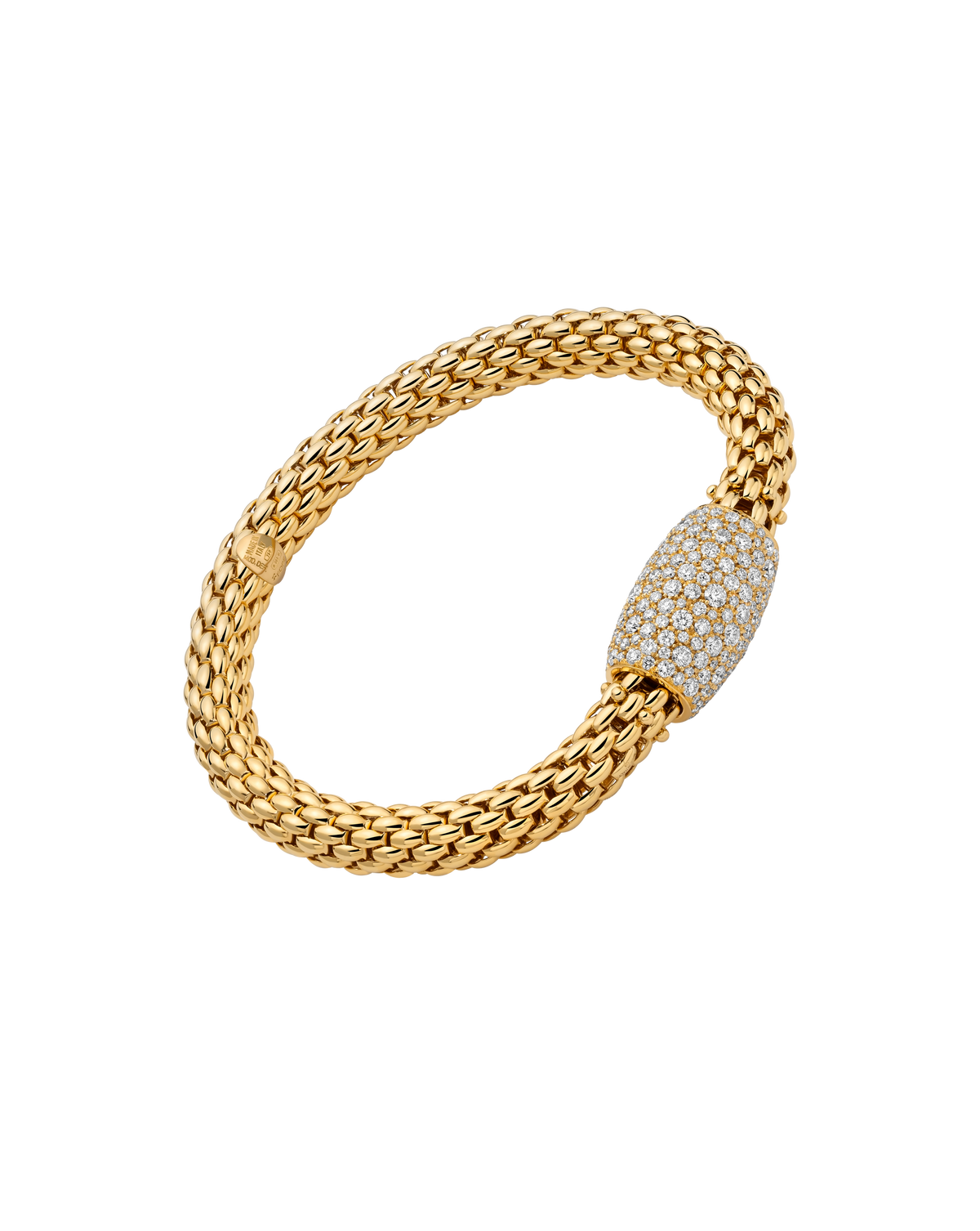 Flex'it bracelet with diamond pavé