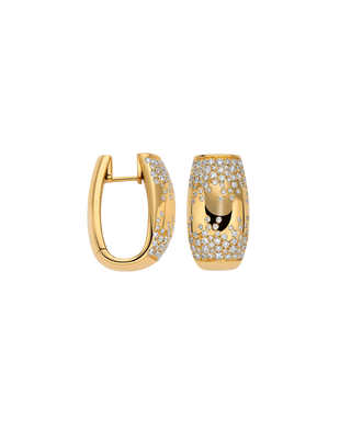 Earrings with diamond pavé thumbnail