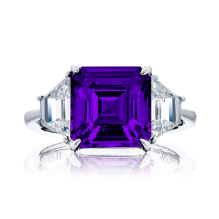 JB Star Platinum Purple Sapphire and Diamond Ring - 4675/193 thumbnail