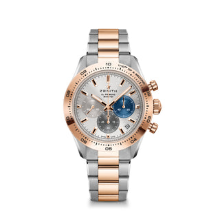 Zenith Chronomaster Sport 41 mm – Steel & 18K Rose Gold Case/Bracelet, Silver Dial - 51.3100.3600/69.M3100 thumbnail