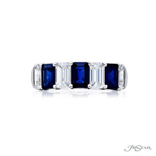 JB Star Sapphire & Diamond Band - 5178/040 thumbnail