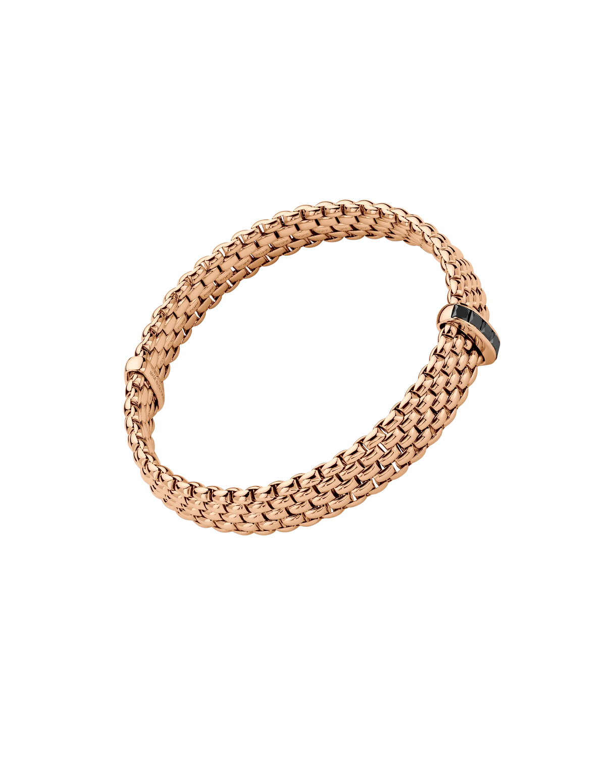 Flex'it bracelet with black diamonds