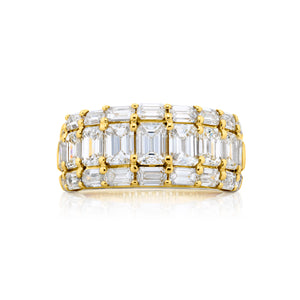 JB Star 18K Yellow Gold Diamond Ring - 5302/009