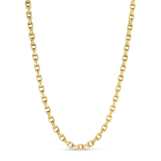 18k Yellow Designer Gold Chain Necklace thumbnail