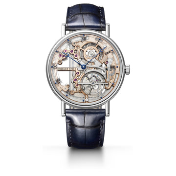 Breguet Classique Tourbillon Extra-Plat Squelette 5395 - 5395PT/RS/9WU