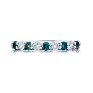 JB Star 18K Yellow Gold Alexandrite and Diamond Ring - 5537/014