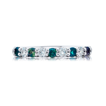 JB Star 18K Yellow Gold Alexandrite and Diamond Ring - 5537/014
