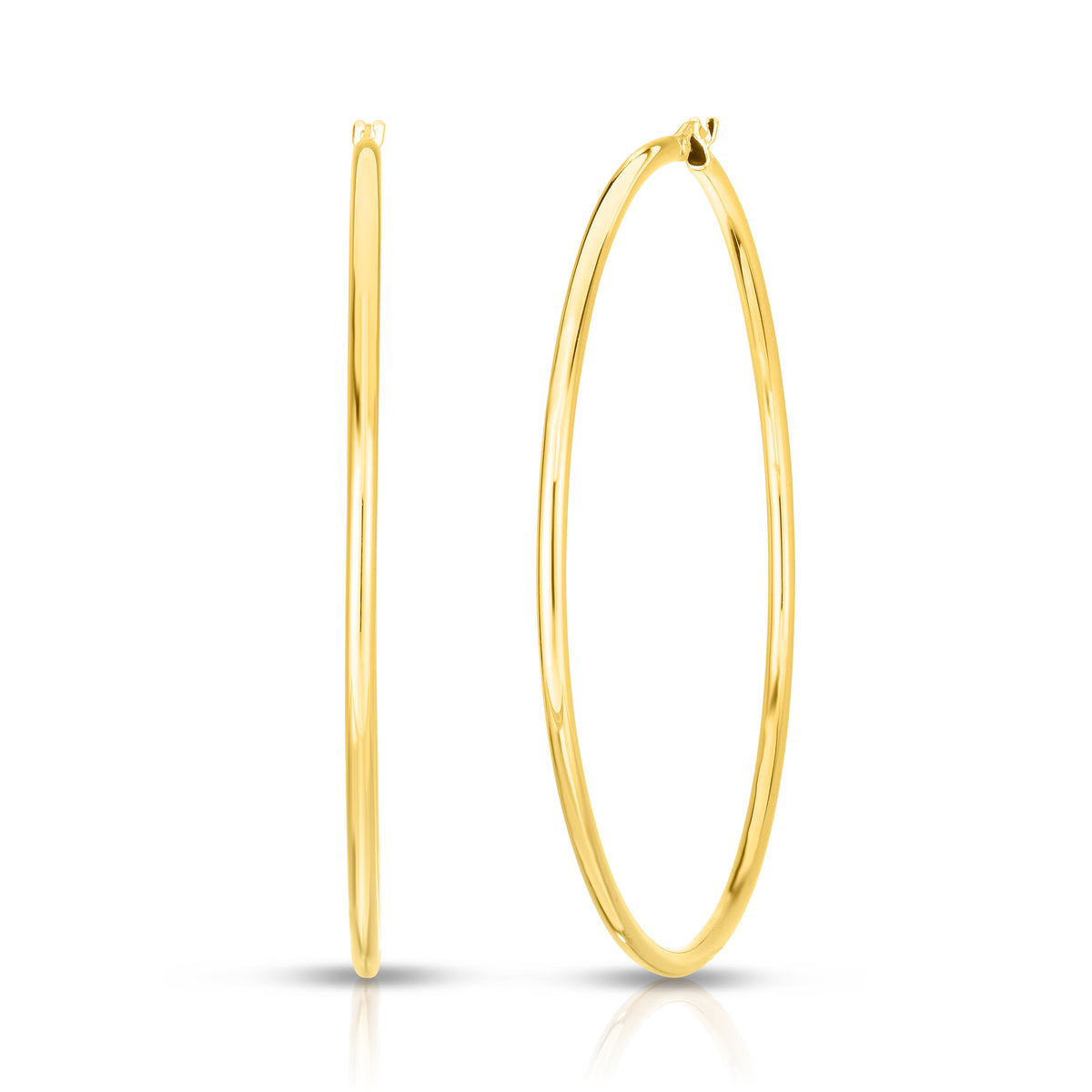 18k Yellow Gold The Perfect Hoop® Extra Large Earrings