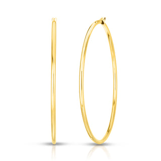 18k Yellow Gold The Perfect Hoop® Extra Large Earrings thumbnail