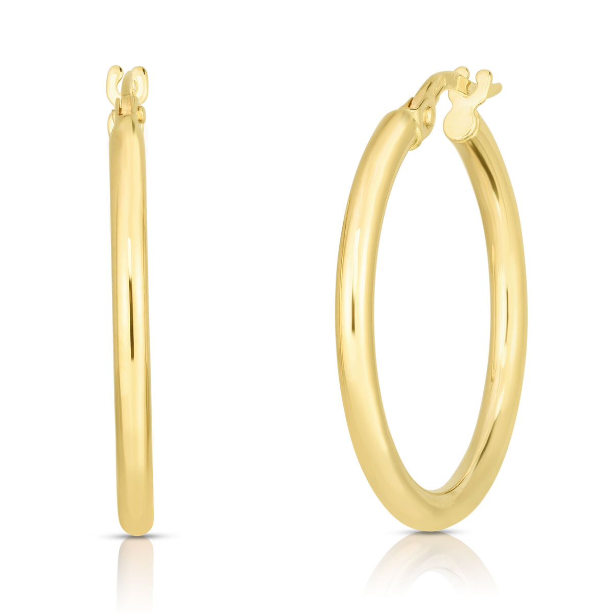 18K YELLOW GOLD THE PERFECT HOOP® SMALL EARRINGS