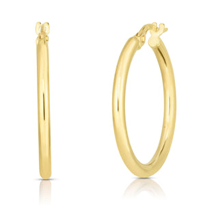 18K YELLOW GOLD THE PERFECT HOOP® SMALL EARRINGS