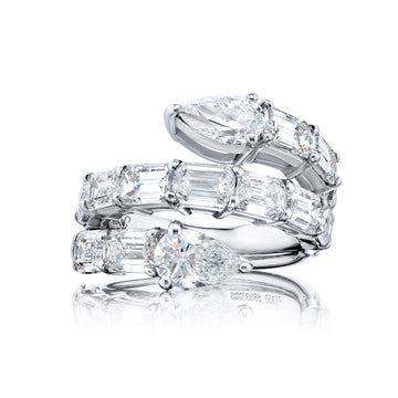 JB Star Platinum Diamond Ring - 5689/006