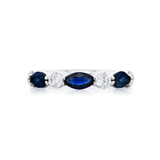 JB Star Platinum Sapphire and Diamond Ring - 5779/050 thumbnail