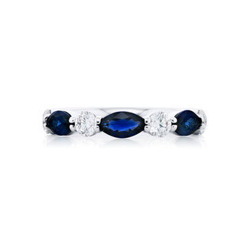 JB Star Platinum Sapphire and Diamond Ring - 5779/050