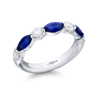 JB Star Platinum Sapphire and Diamond Ring - 5779/050 thumbnail