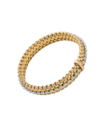 FLEX'IT BRACELET WITH DIAMOND SET